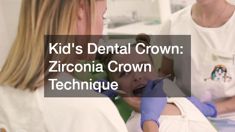 Kids Dental Crown Zirconia Crown Technique